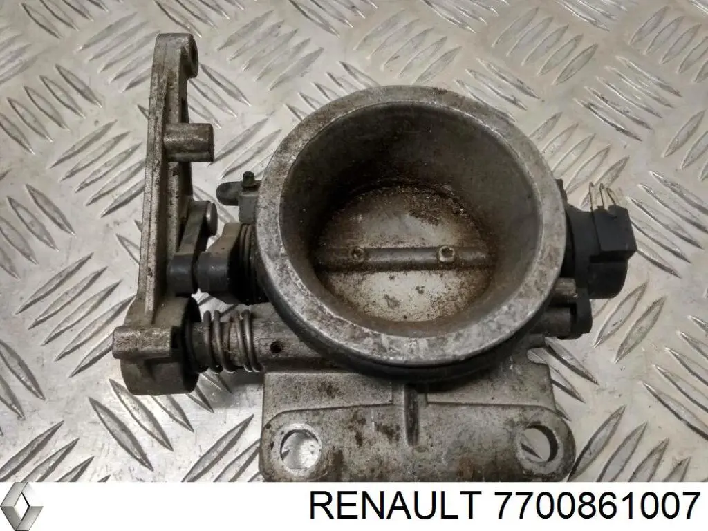 7700861007 Renault (RVI) cuerpo de mariposa completo