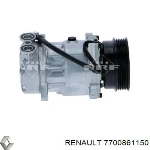 7700861150 Renault (RVI) compresor de aire acondicionado