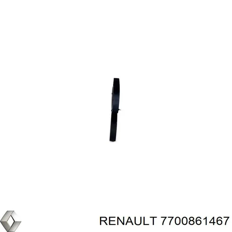 7700861467 Renault (RVI) correa trapezoidal