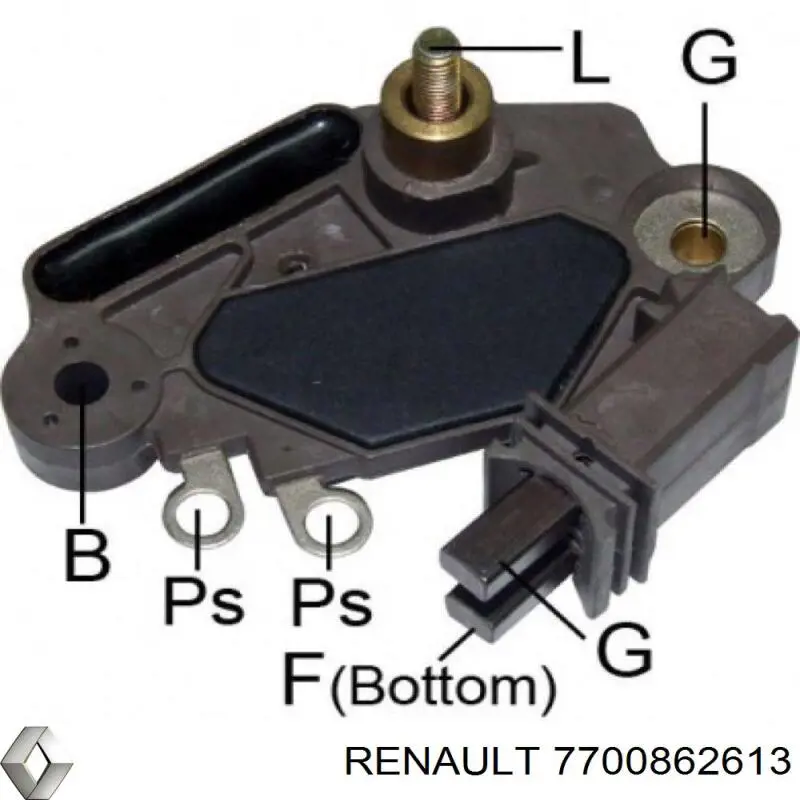 7700862613 Renault (RVI) alternador