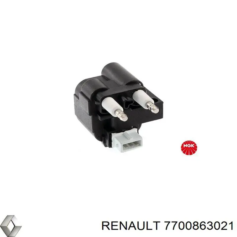 7700863021 Renault (RVI) bobina