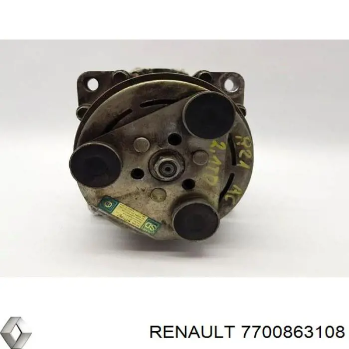 7700863108 Renault (RVI) compresor de aire acondicionado