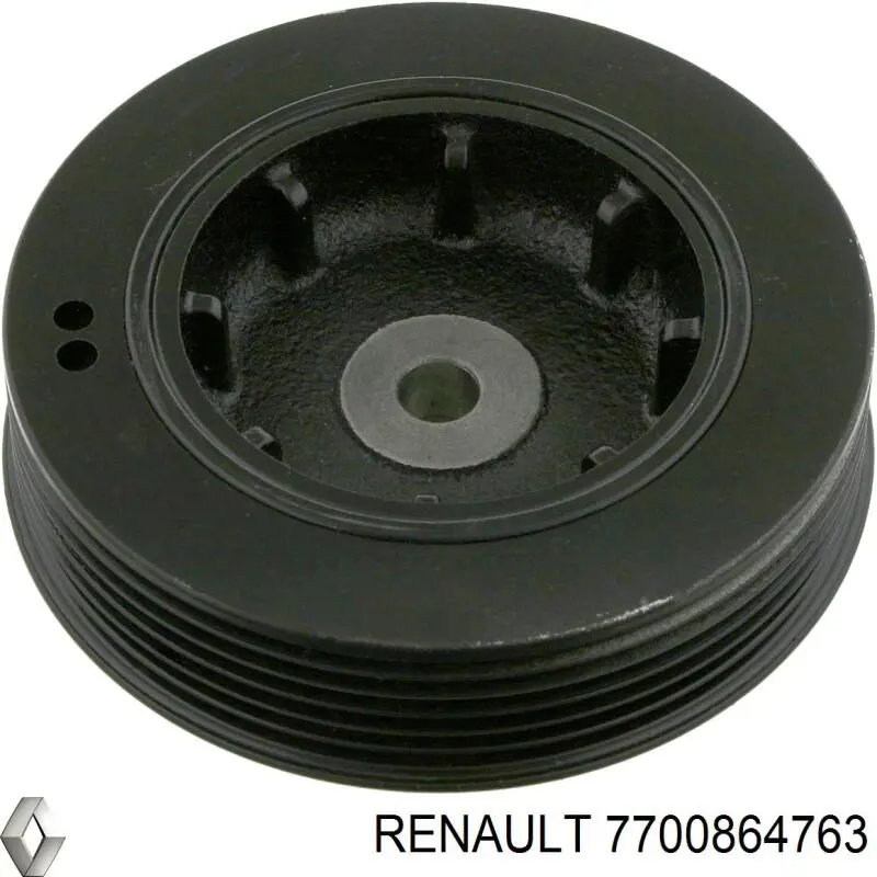 7700864763 Renault (RVI) polea, cigüeñal