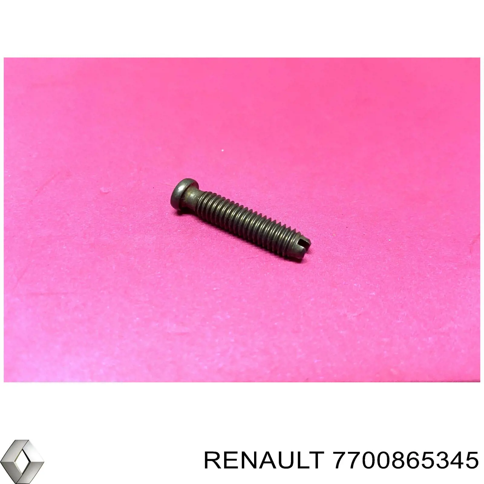 7700865345 Renault (RVI) Tornillo del balancín de válvula
