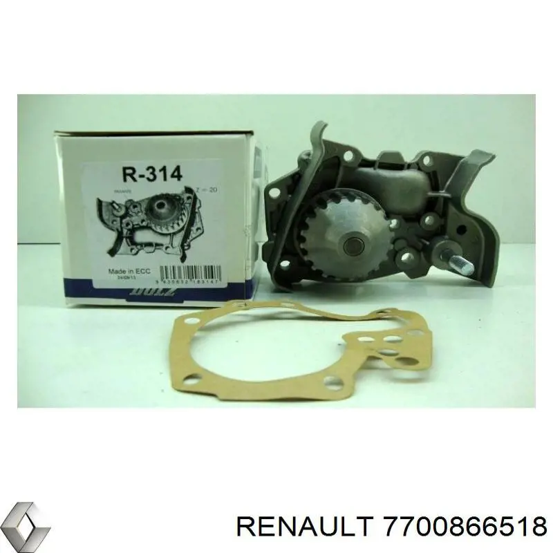 Bombeadora de agua Renault (RVI) 7700866518 precio, desde 34,48 EUR