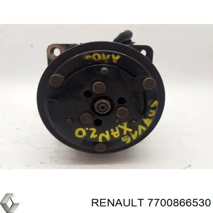 7700866530 Renault (RVI) compresor de aire acondicionado