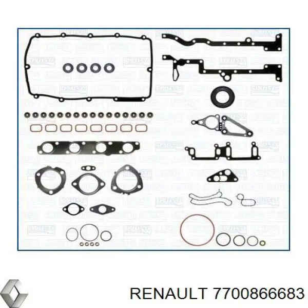 7700866683 Renault (RVI) junta de culata