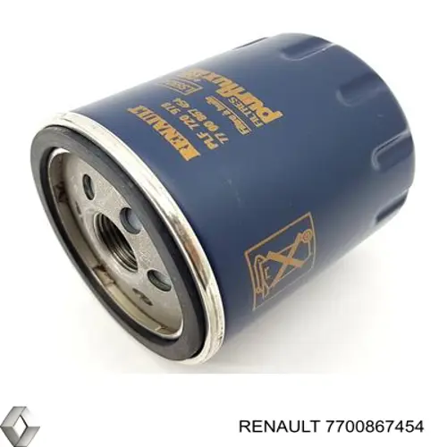 Filtro de aceite 7700867454 Renault (RVI)