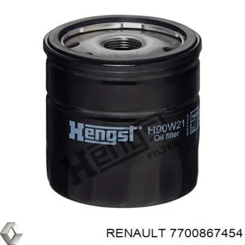 Comprar 7700867454 Renault (RVI) Filtros de aceite