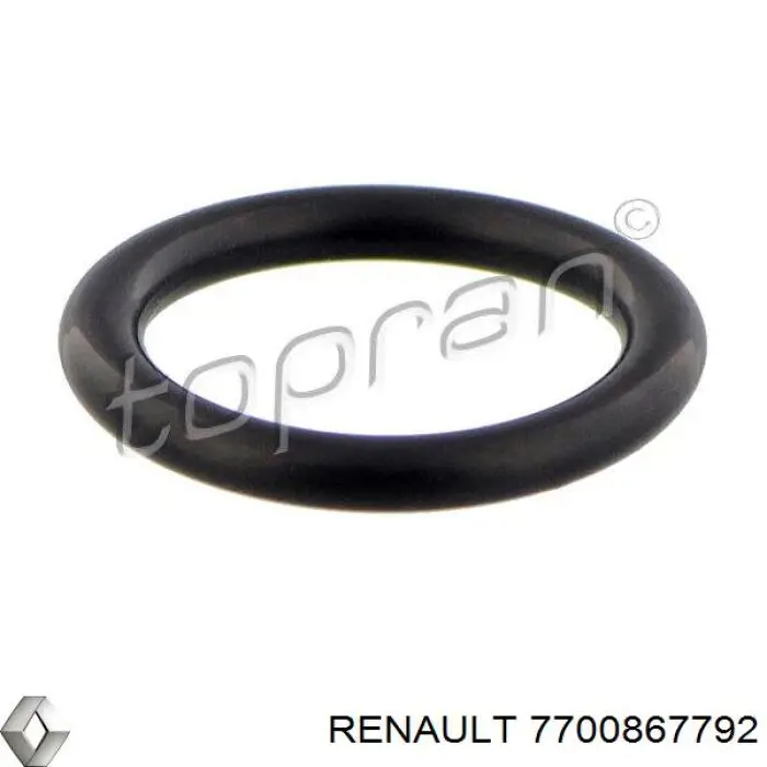 7700867792 Renault (RVI) junta de brida de sistema derefrigeración