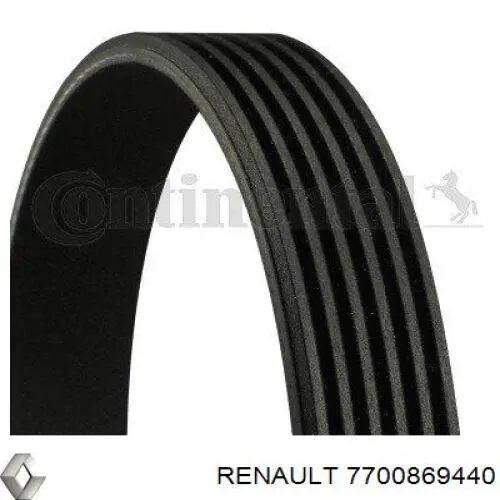 Correa de transmisión trapezoidal Renault (RVI) 7700869440 precio, desde 11,42 EUR