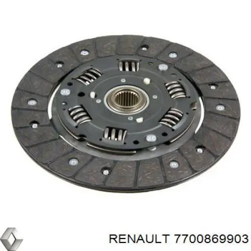 7700869903 Renault (RVI) disco de embrague