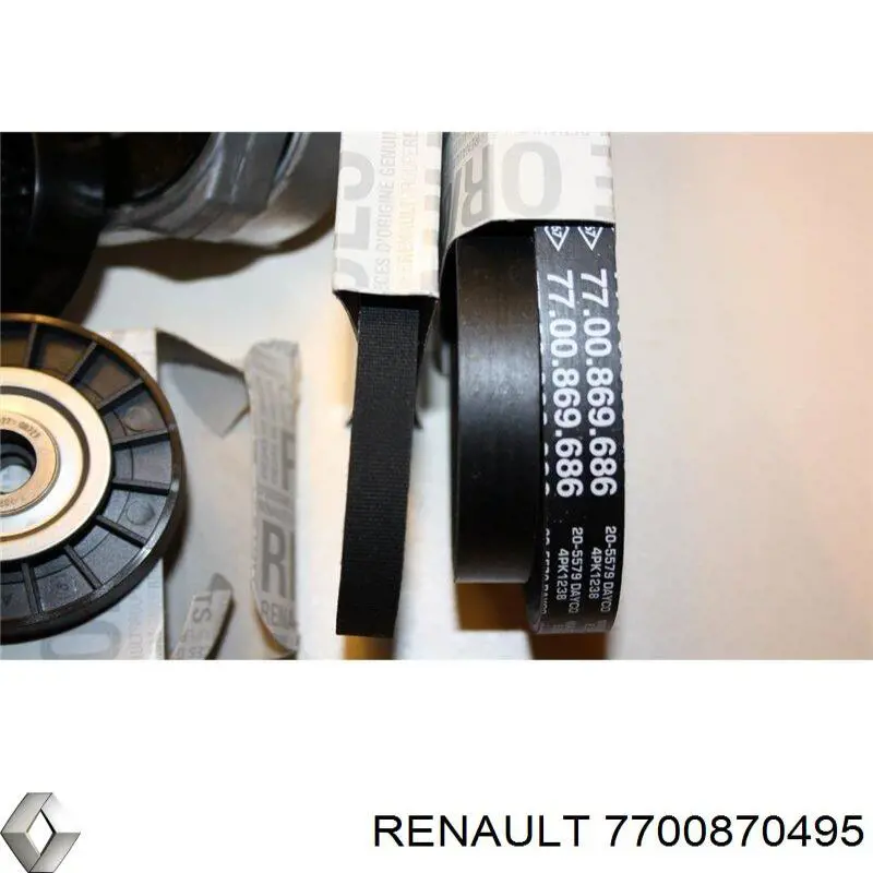 7700870495 Renault (RVI) tensor de correa poli v