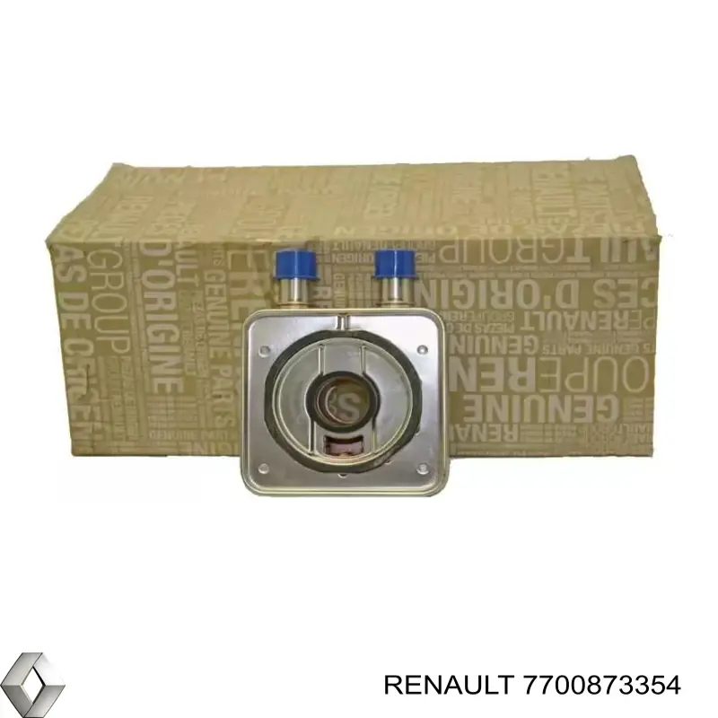 7700873354 Renault (RVI) radiador enfriador de la transmision/caja de cambios