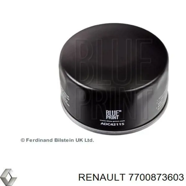 Filtro de aceite Renault Megane 1 LA0, LA1