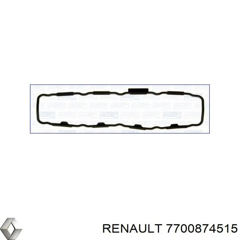 7700874515 Renault (RVI) junta de la tapa de válvulas del motor