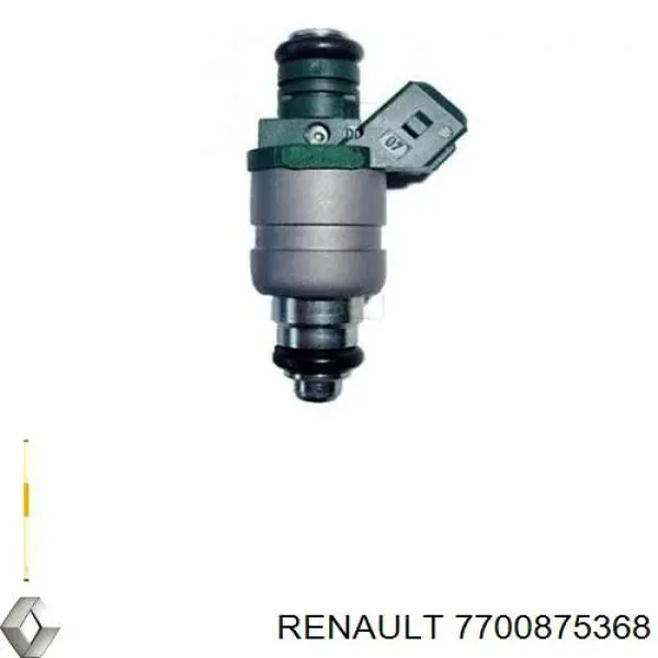 7700875368 Renault (RVI) inyector