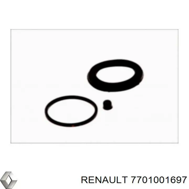 7701001697 Renault (RVI) juego de reparación, pinza de freno delantero