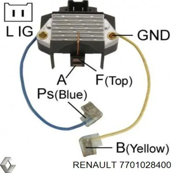 7701028400 Renault (RVI) regulador