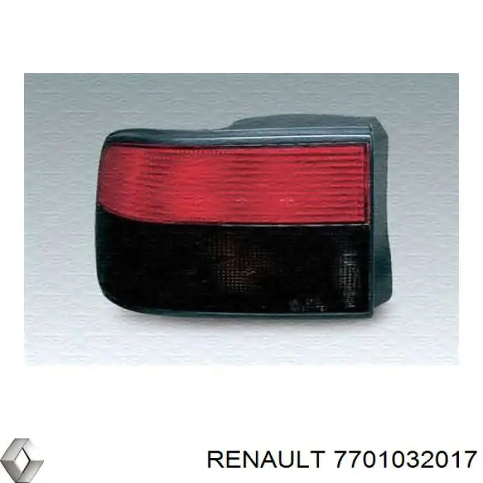 7701032017 Renault (RVI) piloto trasero exterior izquierdo