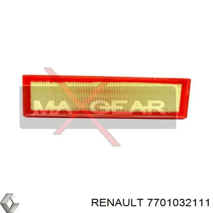 7701032111 Renault (RVI) filtro de aire