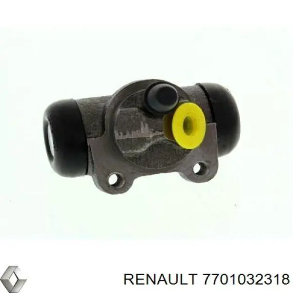 7701032318 Renault (RVI) cilindro de freno de rueda trasero