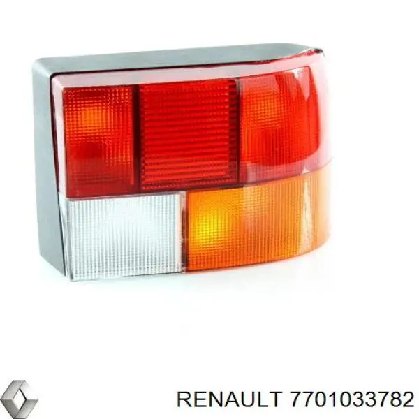7701033782 Renault (RVI) cristal de piloto posterior derecho