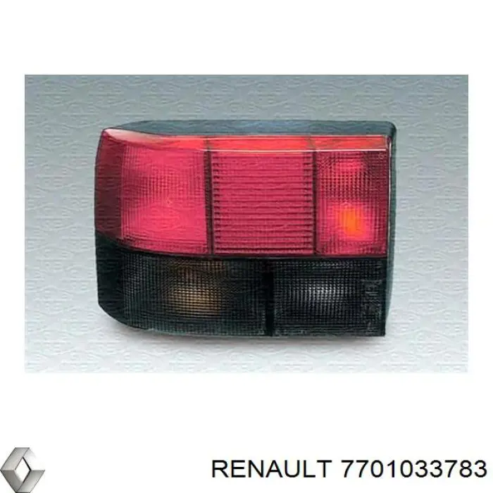7701033783 Renault (RVI) piloto posterior derecho