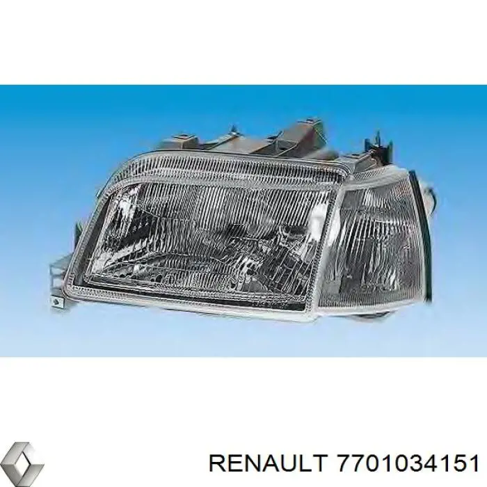 7701034151 Renault (RVI) faro derecho