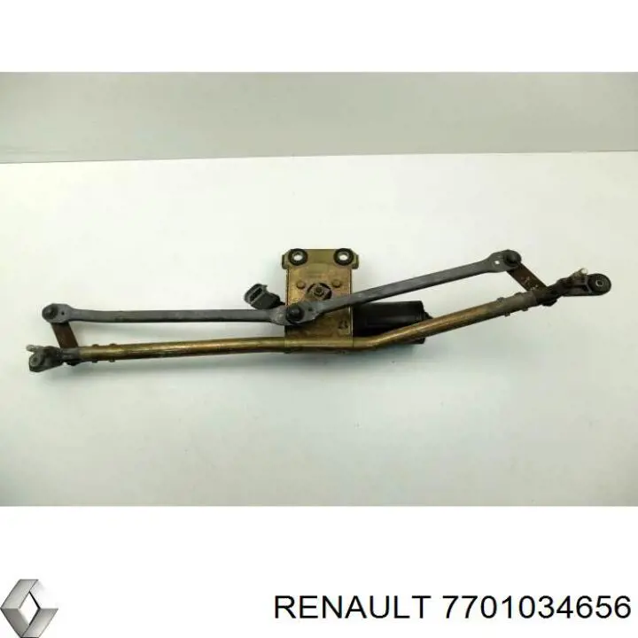 7701034656 Renault (RVI) motor del limpiaparabrisas del parabrisas