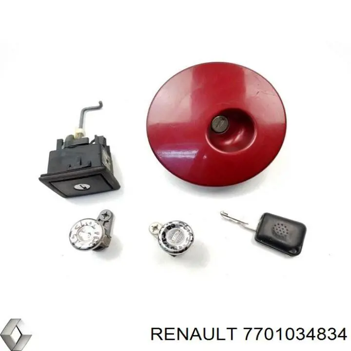 Tapa (tapón) del depósito de combustible para Renault Clio (S57)