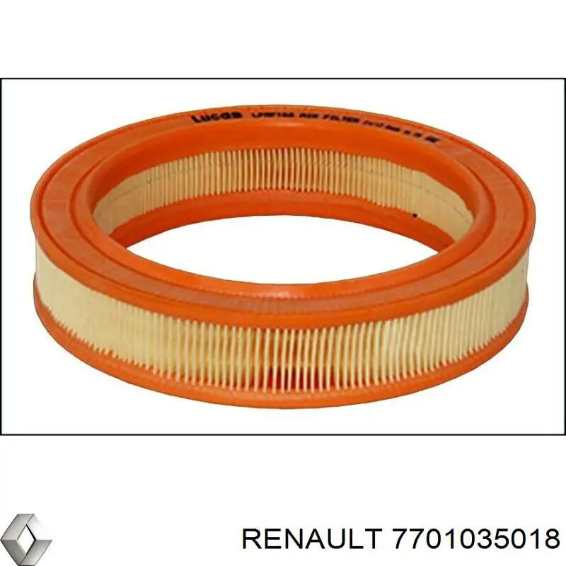 7701035018 Renault (RVI) filtro de aire