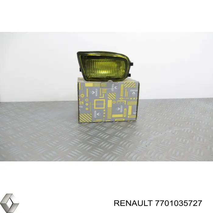 7701035727 Renault (RVI) luz antiniebla izquierdo