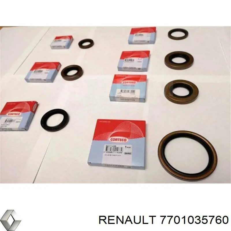 Retén del cigüeñal Renault (RVI) 7701035760 precio, desde 23,96 EUR