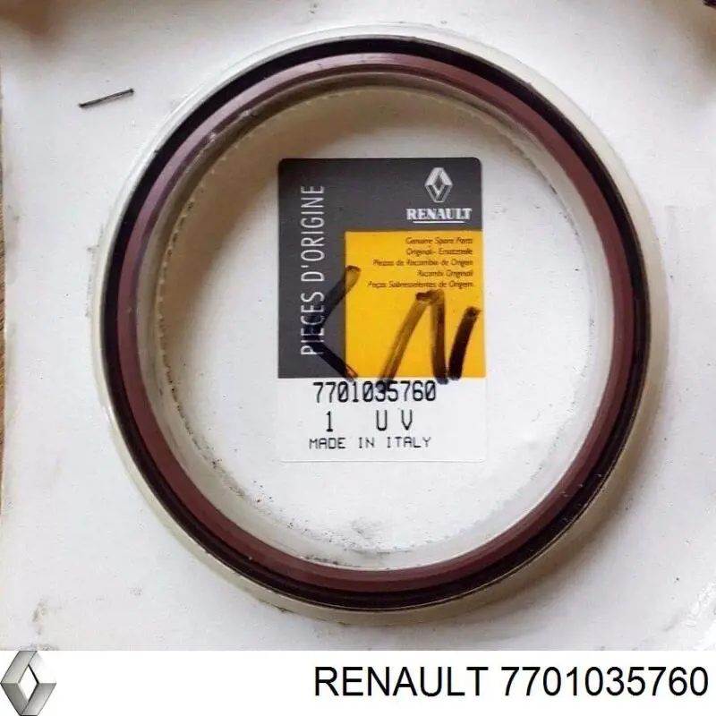 7701035760 Renault (RVI) anillo retén, cigüeñal