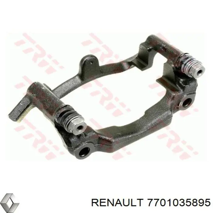 7701035895 Renault (RVI) soporte, pinza de freno delantera