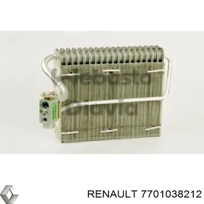 7701038212 Renault (RVI) evaporador, aire acondicionado