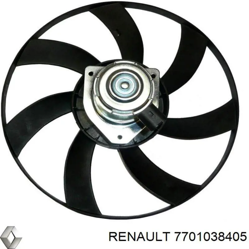 Motor del ventilador del sistema de refrigeración para Renault Clio (LB0, LB1, LB2)