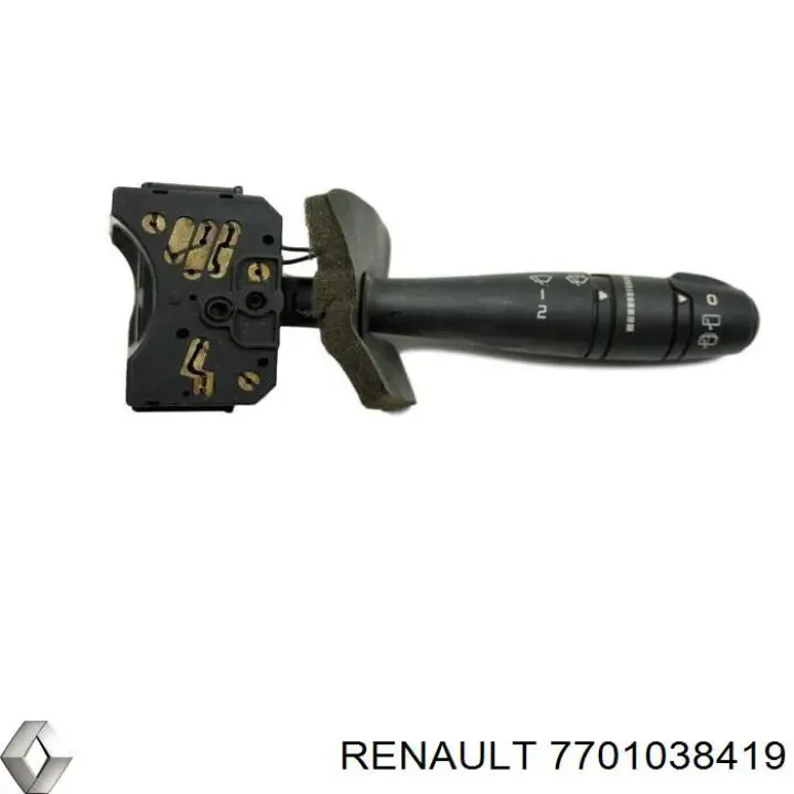 Comprar 7701038419 Renault (RVI) Conmutador derecho de la columna de dirección