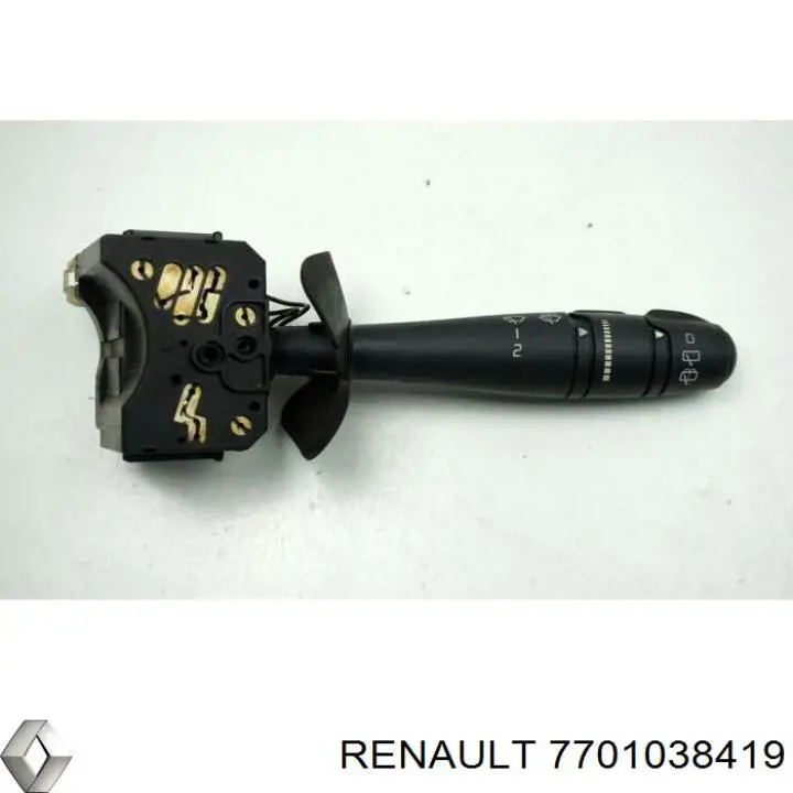 Conmutador derecho de la columna de dirección Renault (RVI) 7701038419 precio, desde 29,04 EUR