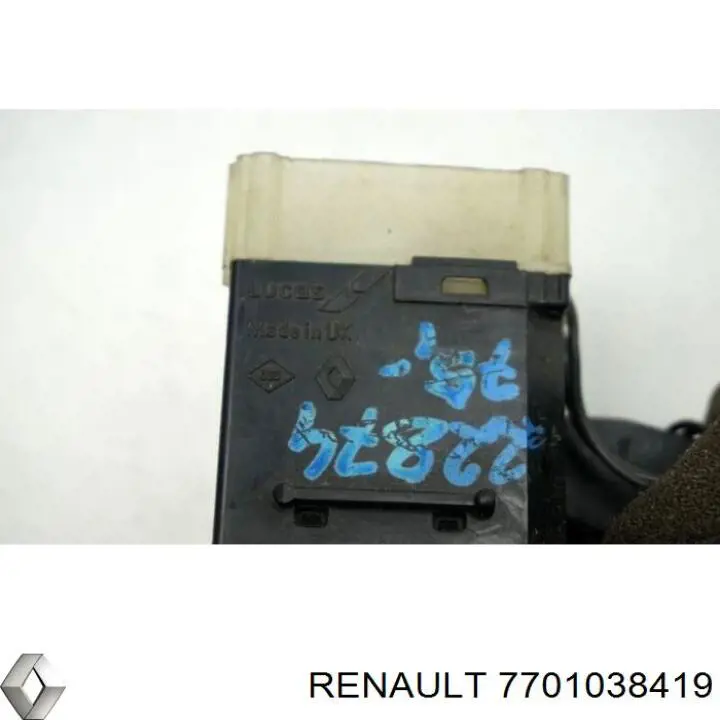 7701038419 Renault (RVI) conmutador en la columna de dirección derecho