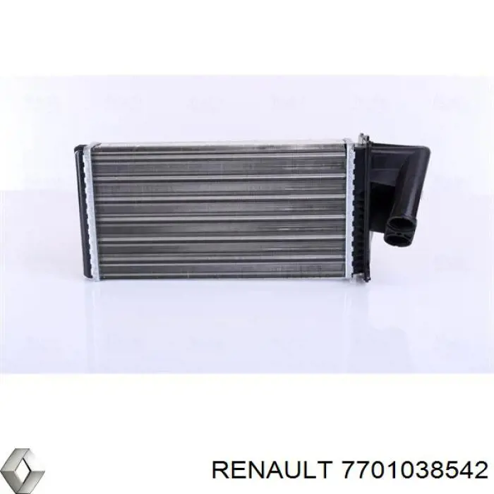 7701038542 Renault (RVI) radiador calefacción