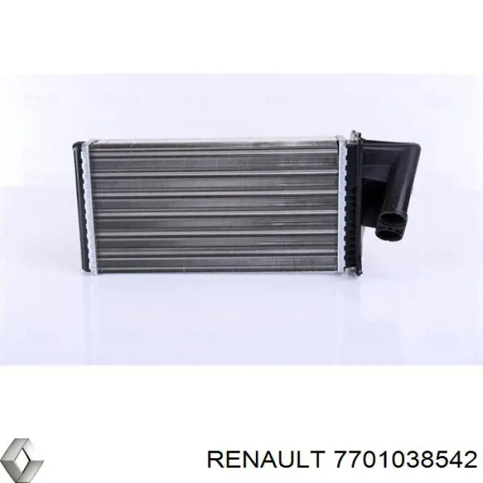 7701038542 Renault (RVI) radiador de calefacción