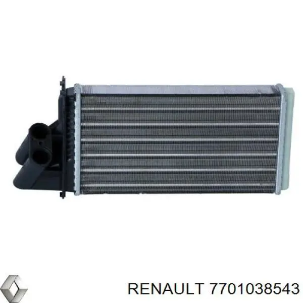 7701038543 Renault (RVI) radiador de calefacción