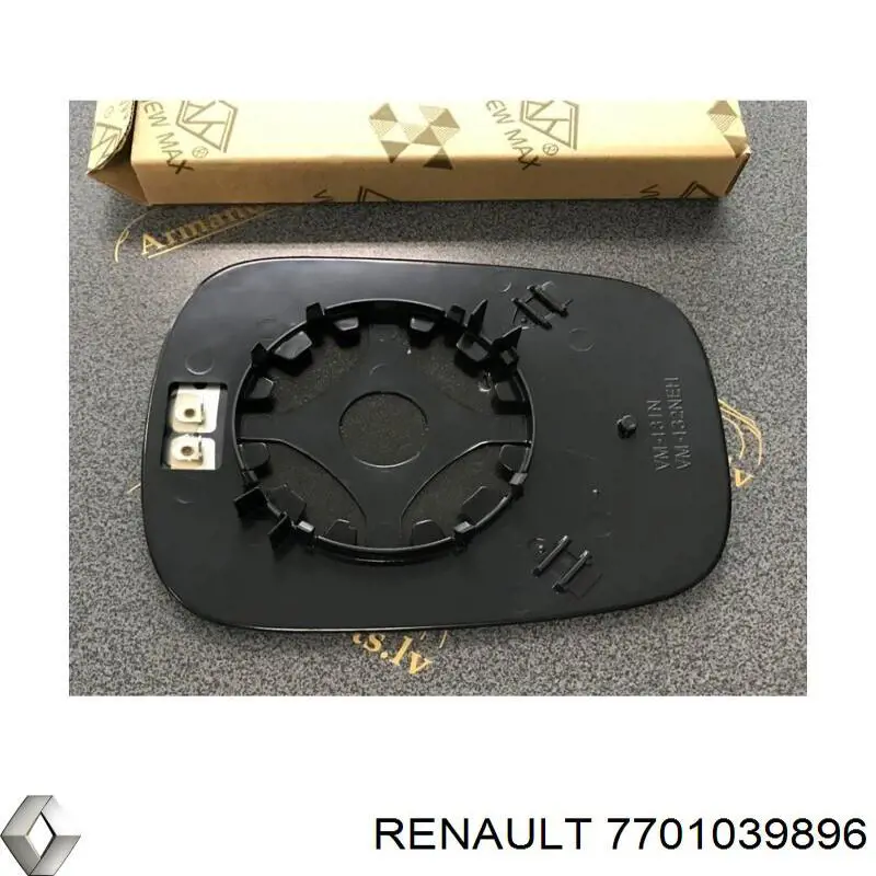 Comprar 7701039896 Renault (RVI) Cristal de espejo retrovisor exterior izquierdo