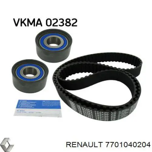 Comprar 7701040204 Renault (RVI) Polea correa distribución
