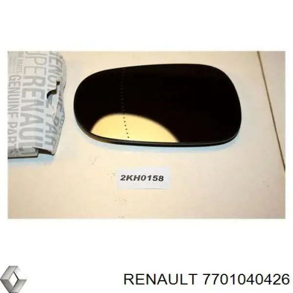 Comprar 7701040426 Renault (RVI) Cristal de espejo retrovisor exterior izquierdo