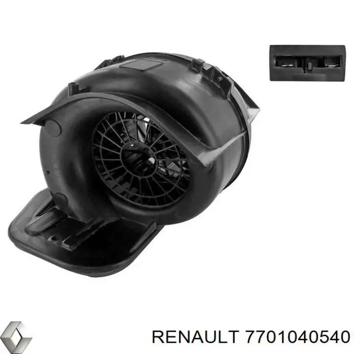 7701040540 Renault (RVI) motor eléctrico, ventilador habitáculo