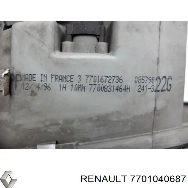 7701040687 Renault (RVI) faro izquierdo