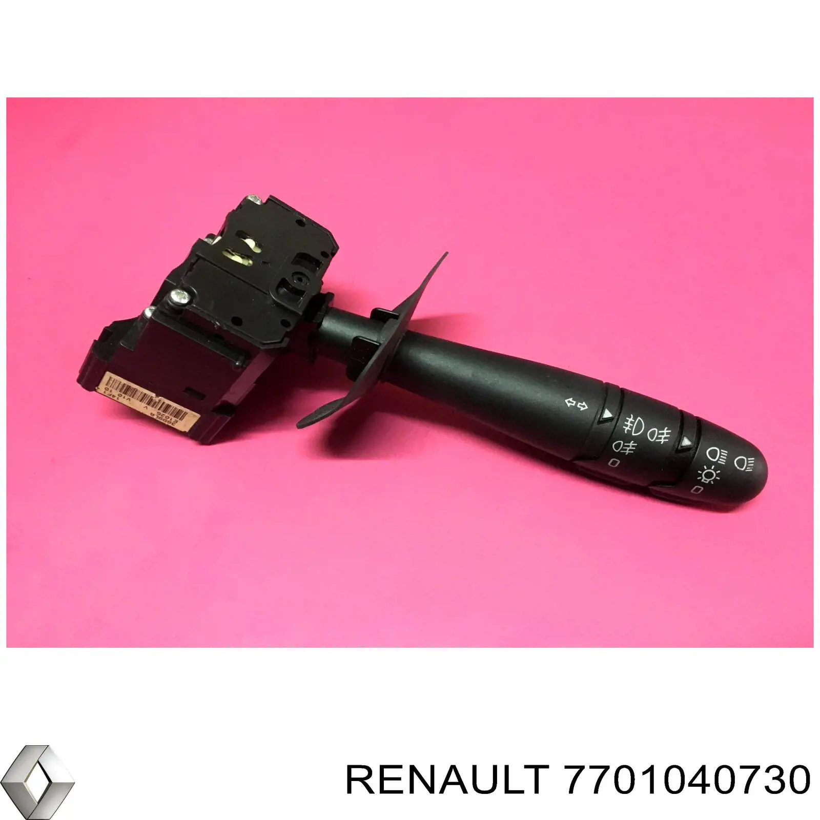 Comprar 7701040730 Renault (RVI) Conmutador izquierdo de la columna de dirección